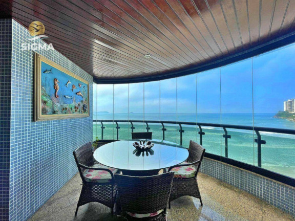Apartamento com 3 Quartos à Venda, 212 m² em Jardim Astúrias - Guarujá