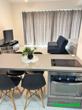 Imagem Apartamento com 1 Quarto para Alugar, 45 m² em Pompéia - Santos