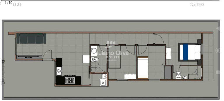 Imagem Casa com 3 Quartos à Venda, 61 m² em Brandalize - Itapoá