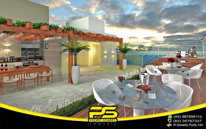 Imagem Apartamento com 3 Quartos à Venda, 95 m² em Cabo Branco - João Pessoa Imagem Apartamento com 3 Quartos à Venda, 95 m² em Cabo Branco - João Pessoa
