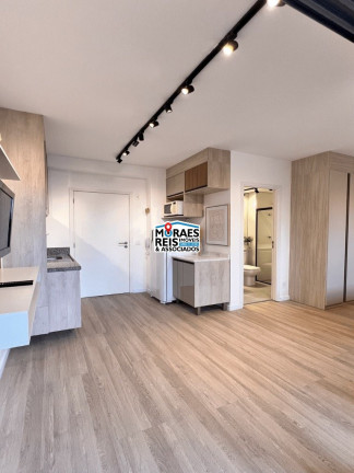 Imagem Apartamento com 1 Quarto para Alugar, 28 m² em Chácara Santo Antônio (zona Sul) - São Paulo Imagem Apartamento com 1 Quarto para Alugar, 28 m² em Chácara Santo Antônio (zona Sul) - São Paulo
