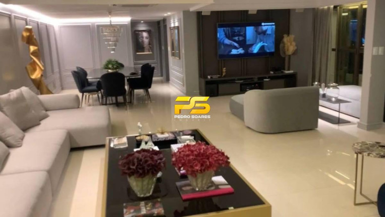 Imagem Apartamento com 4 Quartos à Venda, 384 m² em Altiplano Cabo Branco - João Pessoa