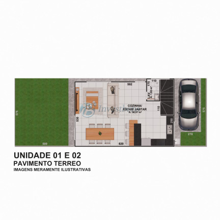 Imagem Casa de Condomínio com 3 Quartos à Venda, 115 m² em Bairro Alto - Curitiba