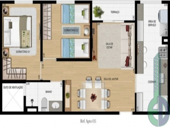 Imagem Apartamento com 2 Quartos à Venda, 58 m² em Vila Nossa Senhora Das Vitórias - Mauá Imagem Apartamento com 2 Quartos à Venda, 58 m² em Vila Nossa Senhora Das Vitórias - Mauá