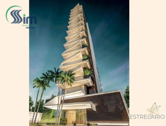 Apartamento com 3 Quartos à Venda, 202 m² em Meireles - Fortaleza