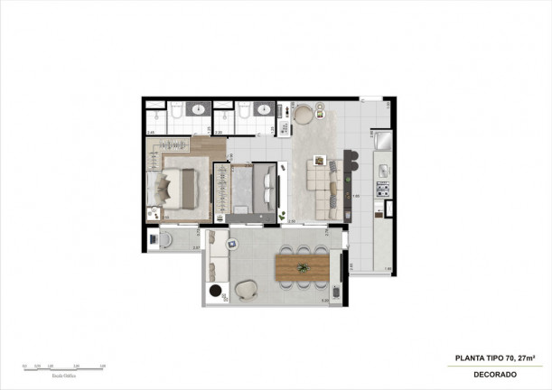 Imagem Apartamento com 2 Quartos à Venda, 70 m² em Barra Funda - São Paulo Imagem Apartamento com 2 Quartos à Venda, 70 m² em Barra Funda - São Paulo