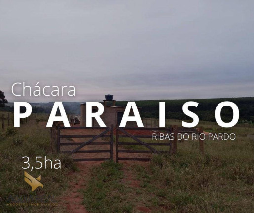 Chácara com 1 Quarto à Venda, 35.000 m² em Rural - Ribas Do Rio Pardo