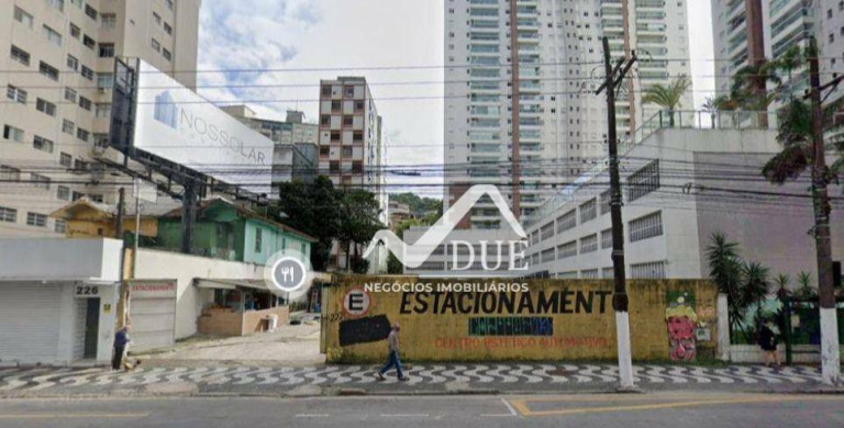 Terreno à Venda, 1.260 m² em José Menino - Santos
