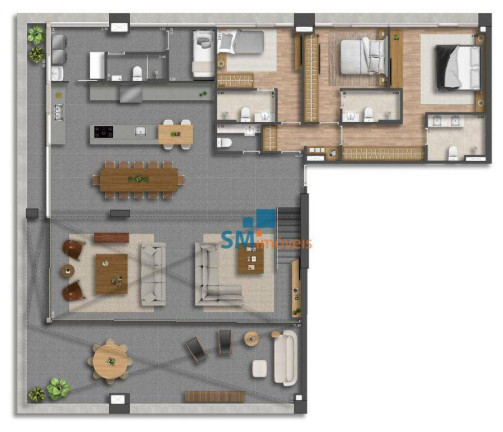 Imagem Cobertura com 3 Quartos à Venda, 209 m² em Jardim Europa - São Paulo Imagem Cobertura com 3 Quartos à Venda, 209 m² em Jardim Europa - São Paulo