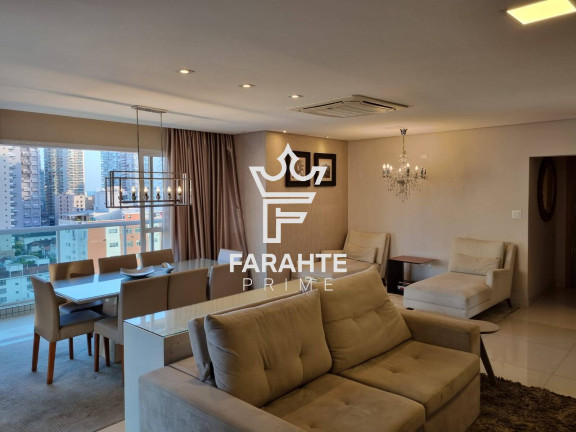 Apartamento com 3 Quartos para Alugar, 206 m² em Pompeia - Santos