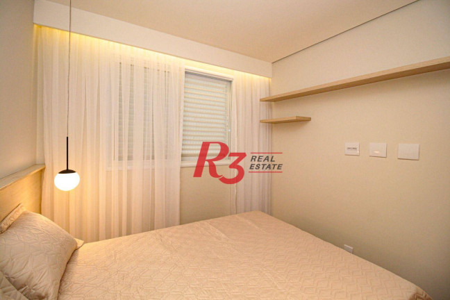 Imagem Apartamento com 1 Quarto à Venda, 41 m² em Aparecida - Santos