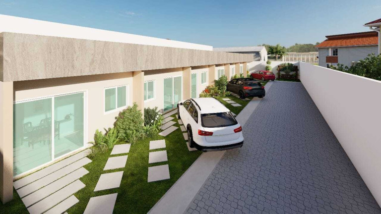 Imagem Casa de Condomínio com 2 Quartos à Venda, 45 m² em Buraquinho - Lauro De Freitas Imagem Casa de Condomínio com 2 Quartos à Venda, 45 m² em Buraquinho - Lauro De Freitas
