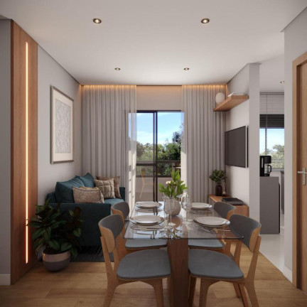 Imagem Apartamento com 3 Quartos à Venda, 52 m² em Parque Da Fonte - São José Dos Pinhais