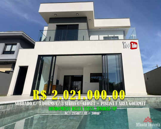 Imagem Casa com 3 Quartos à Venda, 202 m² em Corrupira - Jundiaí Imagem Casa com 3 Quartos à Venda, 202 m² em Corrupira - Jundiaí