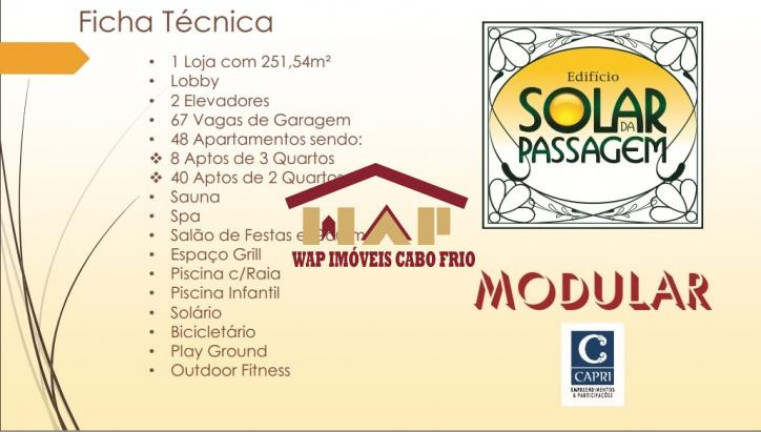 Imagem Apartamento com 2 Quartos à Venda, 78 m² em Passagem - Cabo Frio Imagem Apartamento com 2 Quartos à Venda, 78 m² em Passagem - Cabo Frio