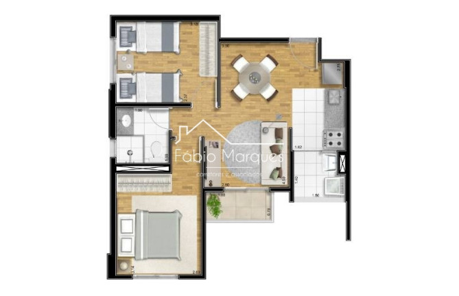 Imagem Apartamento com 2 Quartos à Venda, 135 m² em Tatuapé - São Paulo