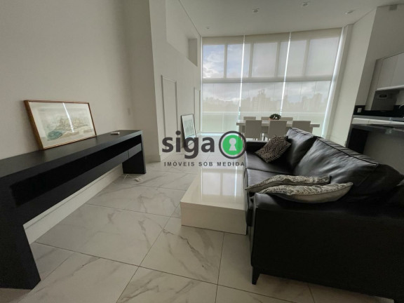 Imagem Apartamento com 1 Quarto para Alugar, 85 m² em Brooklin - São Paulo Imagem Apartamento com 1 Quarto para Alugar, 85 m² em Brooklin - São Paulo