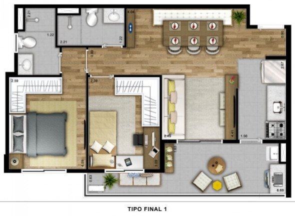 Imagem Apartamento com 2 Quartos à Venda, 58 m² em Vila Romana - São Paulo Imagem Apartamento com 2 Quartos à Venda, 58 m² em Vila Romana - São Paulo