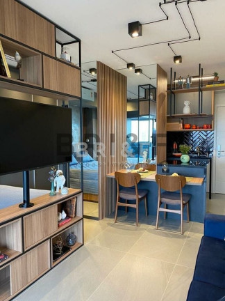 Imagem Apartamento com 1 Quarto para Alugar, 45 m² em Brooklin - São Paulo Imagem Apartamento com 1 Quarto para Alugar, 45 m² em Brooklin - São Paulo