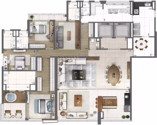 Imagem Apartamento à Venda,  em Vila Olímpia - São Paulo