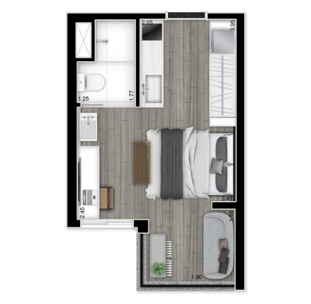 Imagem Cobertura com 1 Quarto à Venda, 74 m² em Vila Madalena - São Paulo Imagem Cobertura com 1 Quarto à Venda, 74 m² em Vila Madalena - São Paulo