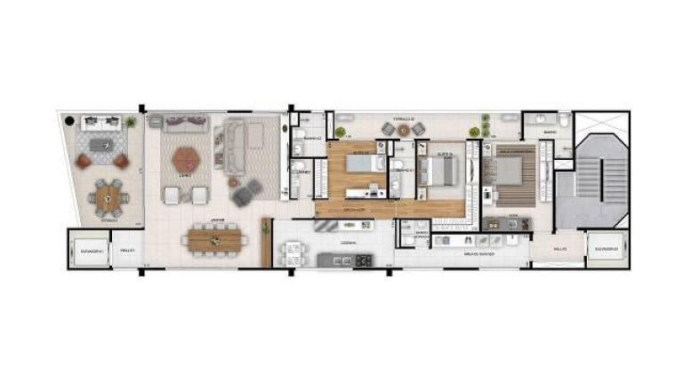 Imagem Imóvel com 3 Quartos à Venda, 187 m² em Jardins - São Paulo