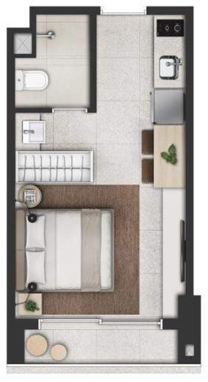Imagem Imóvel com 1 Quarto à Venda, 21 m² em Moema - São Paulo Imagem Imóvel com 1 Quarto à Venda, 21 m² em Moema - São Paulo