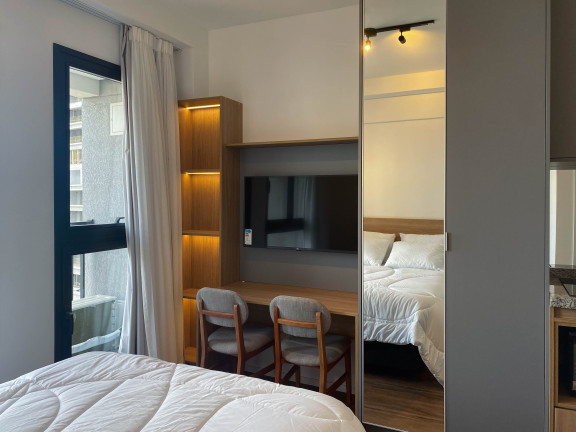 Imagem Apartamento com 1 Quarto para Alugar, 21 m² em Vila Mariana - São Paulo