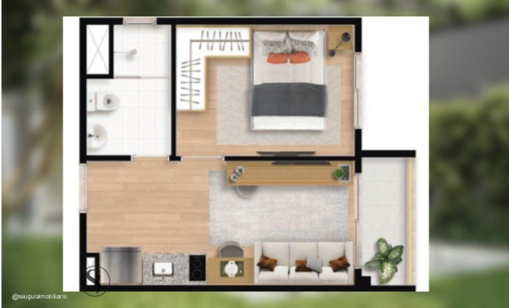Imagem Apartamento com 1 Quarto à Venda, 28 m² em Jardim Das Acácias - São Paulo Imagem Apartamento com 1 Quarto à Venda, 28 m² em Jardim Das Acácias - São Paulo