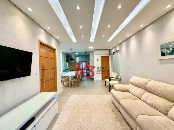 Imagem Apartamento com 3 Quartos à Venda, 110 m² em Boqueirão - Santos