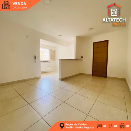 Apartamento com 2 Quartos à Venda, 60 m² em Jardim Santa Augusta - Poços De Caldas