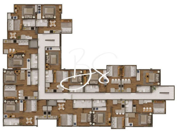 Imagem Apartamento com 1 Quarto à Venda, 51 m² em Vila Do Cedro - Canela
