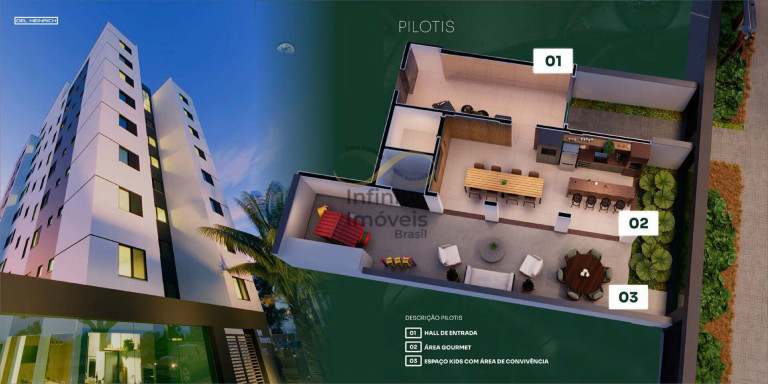 Apartamento com 3 Quartos à Venda, 67 m² em Miramar (barreiro) - Belo Horizonte