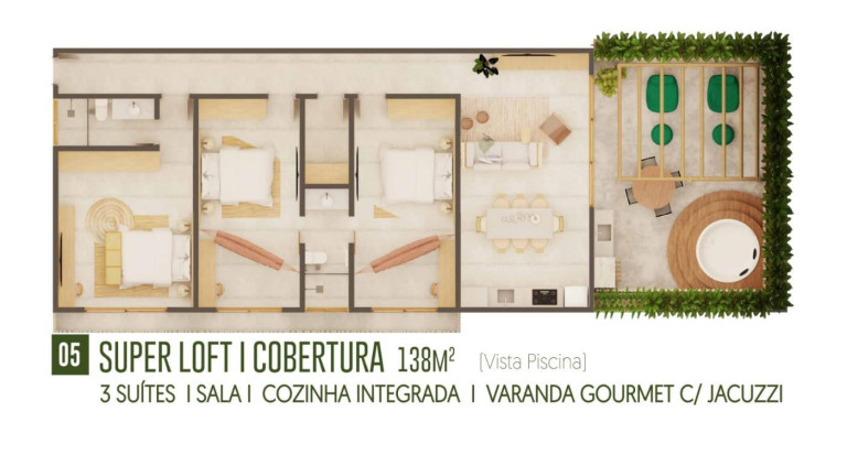 Imagem Flat com 1 Quarto à Venda,  em Barra Grande - Cajueiro Da Praia