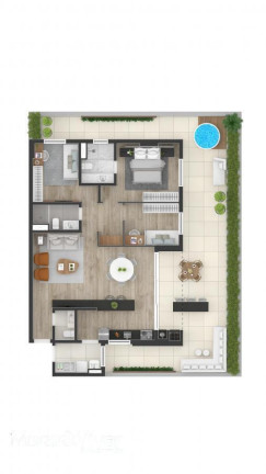 Imagem Apartamento com 3 Quartos à Venda, 107 m² em Centro - Curitiba