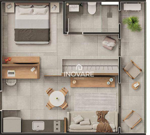 Imagem Apartamento com 1 Quarto à Venda, 32 m² em Vila De Furnas - Itumbiara Imagem Apartamento com 1 Quarto à Venda, 32 m² em Vila De Furnas - Itumbiara