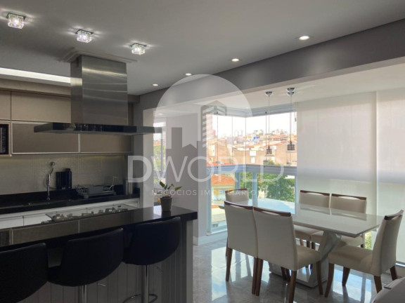 Imóvel com 2 Quartos à Venda, 83 m² em Vila Scarpelli - Santo André