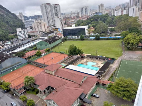 Imagem Apartamento com 3 Quartos para Alugar, 90 m² em José Menino - Santos