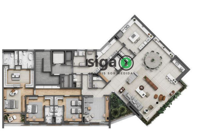 Imagem Apartamento com 4 Quartos à Venda, 340 m² em Jardins - São Paulo