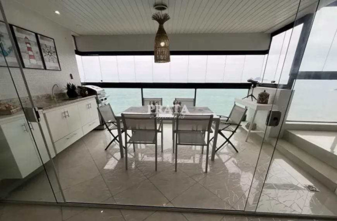Apartamento com 3 Quartos para Alugar, 186 m² em Morro Do Maluf - Guarujá