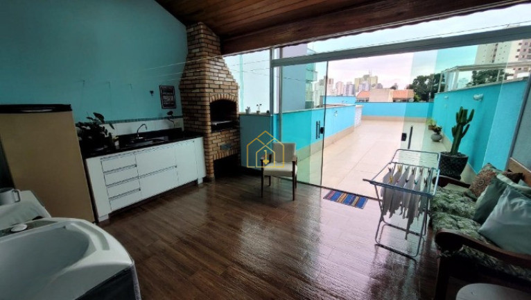 Imagem Cobertura com 3 Quartos à Venda, 145 m² em Vila Scarpelli - Santo André