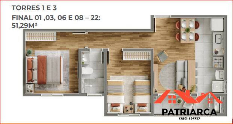Imagem Apartamento com 2 Quartos à Venda, 51 m² em Jardim Nova Alvorada - Hortolândia Imagem Apartamento com 2 Quartos à Venda, 51 m² em Jardim Nova Alvorada - Hortolândia