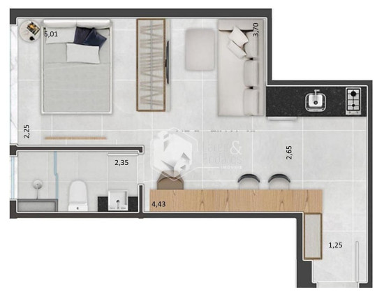 Imagem Apartamento com 1 Quarto à Venda, 31 m² em Jardim Paulista - São Paulo Imagem Apartamento com 1 Quarto à Venda, 31 m² em Jardim Paulista - São Paulo