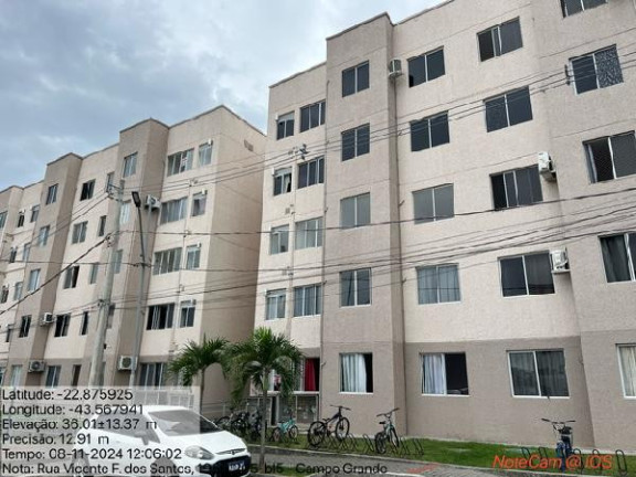 Apartamento com 2 Quartos à Venda, 41 m² em Campo Grande - Rio De Janeiro