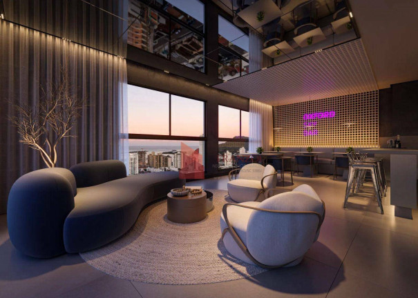 Imagem Apartamento com 1 Quarto à Venda, 43 m² em Centro - Itajaí