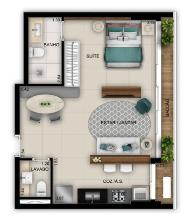 Imagem Apartamento com 3 Quartos à Venda, 223 m² em Setor Marista - Goiânia