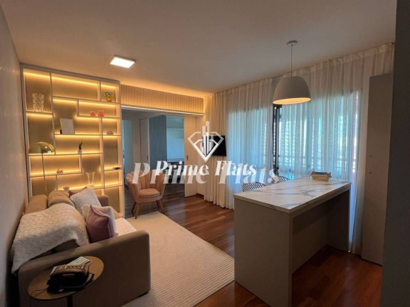 Imagem Apartamento com 1 Quarto para Alugar, 60 m² em Brooklin Paulista - São Paulo Imagem Apartamento com 1 Quarto para Alugar, 60 m² em Brooklin Paulista - São Paulo