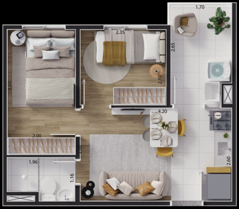 Imagem Apartamento com 1 Quarto à Venda, 34 m² em Guaianases - São Paulo Imagem Apartamento com 1 Quarto à Venda, 34 m² em Guaianases - São Paulo