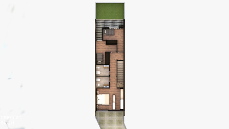 Imagem Sobrado com 3 Quartos à Venda,  em Glória - Joinville