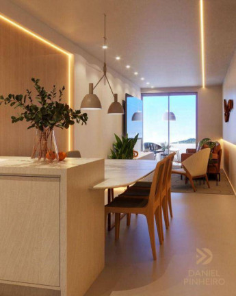 Imagem Apartamento com 2 Quartos à Venda, 76 m² em Canto Do Forte - Praia Grande